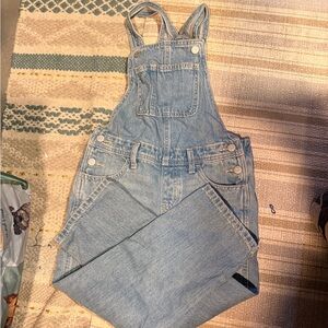 Old Navy Kids Light Blue Denim Overalls